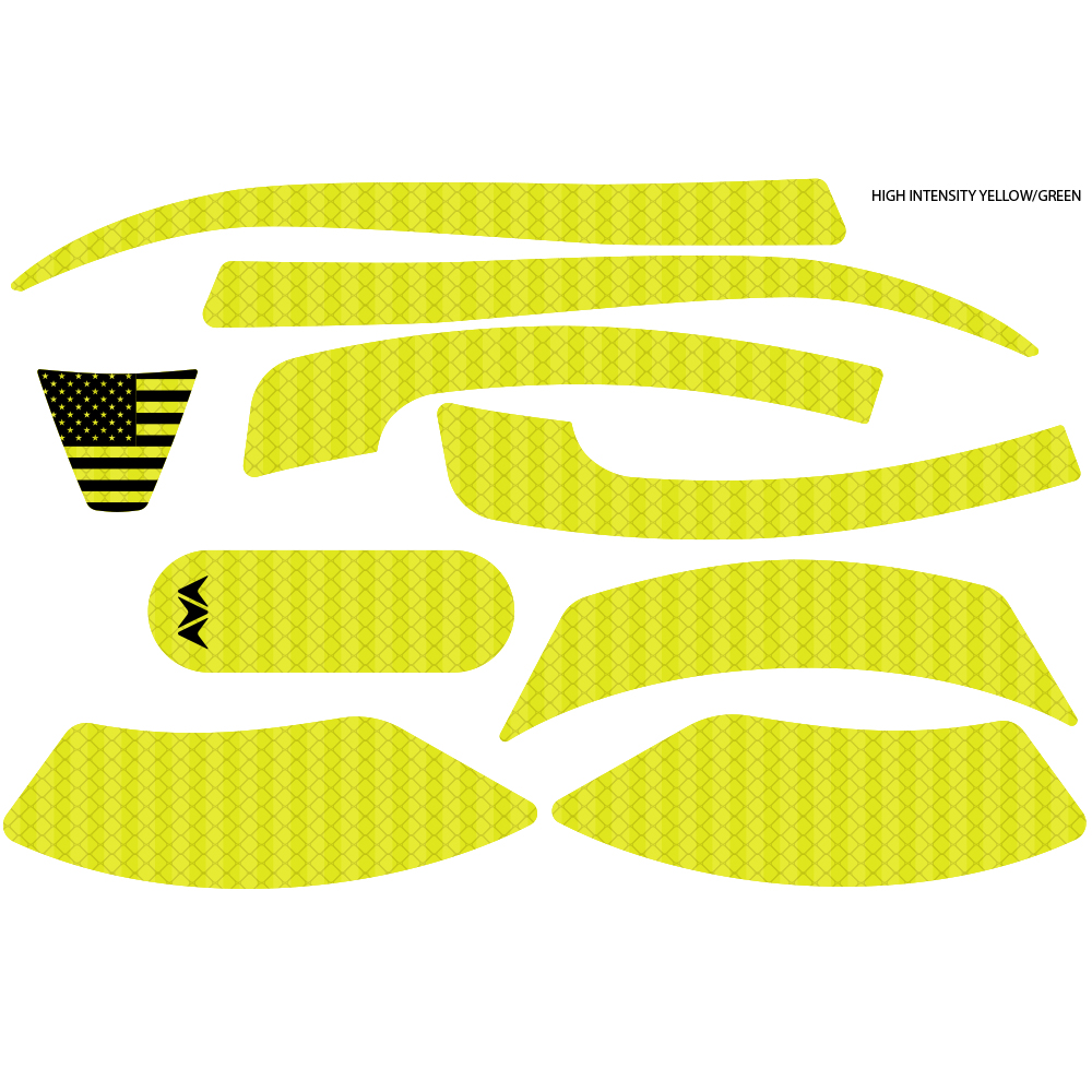 WaveCel T2+ Reflective Sticker Kit (10 Pack) from GME Supply